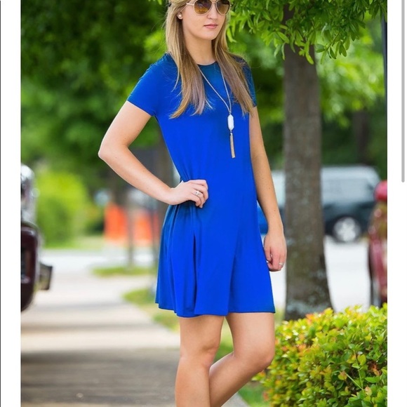 Piko 1988 Dresses & Skirts - BUNDLE SALE! NEW! Royal blue Piko swing dress M